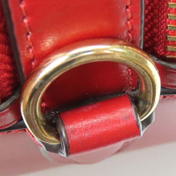 Coach COACH Leather Shoulder Bag 68168 Red Brown Leather Crossbody Bag 68168 - Picture 10 of 16